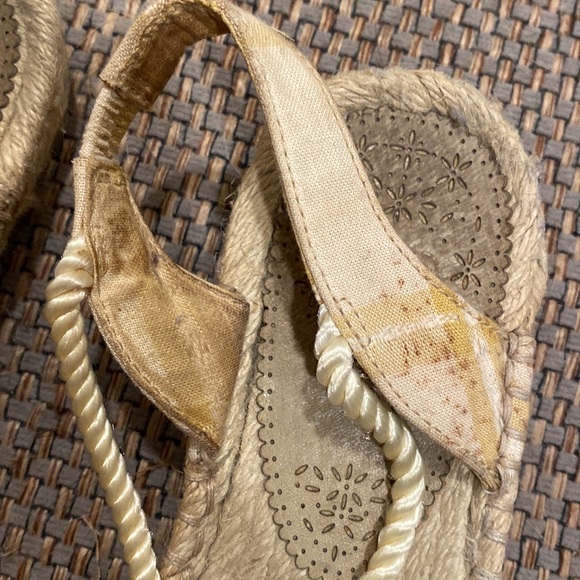 Kenzie 7.5 Plaid Espadrille Sandals - Picture 7 of 9